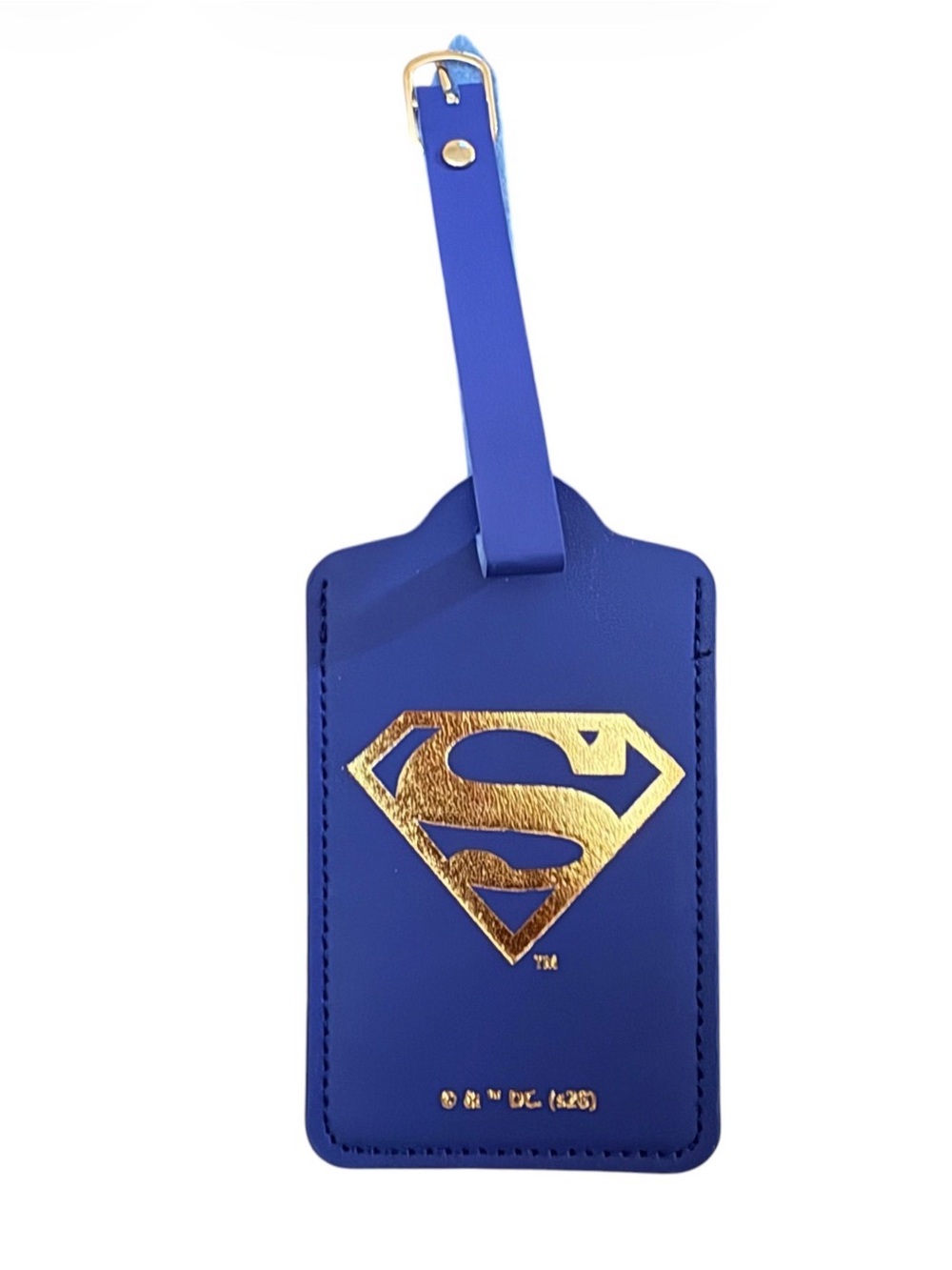 Superman Luggage Tag